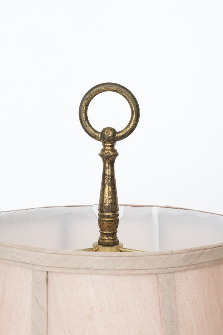CONTEMPORARY BRASS TABLE LAMP - 4