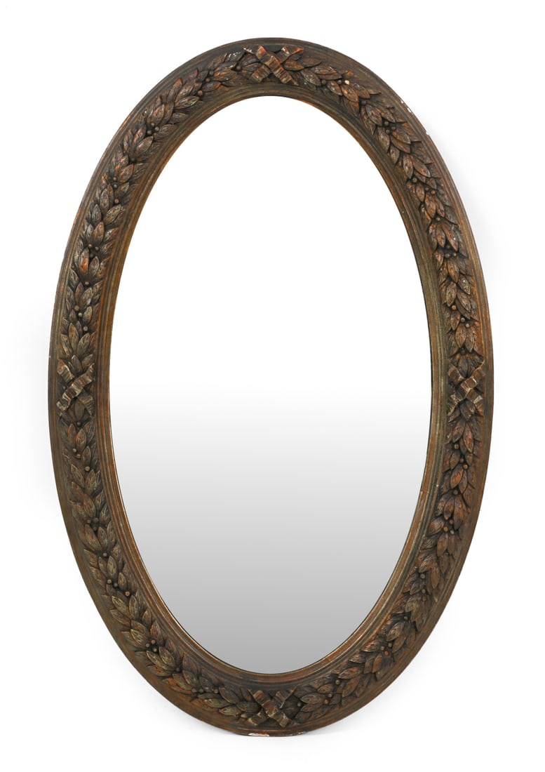 ANTIQUE GESSO WALL MIRROR