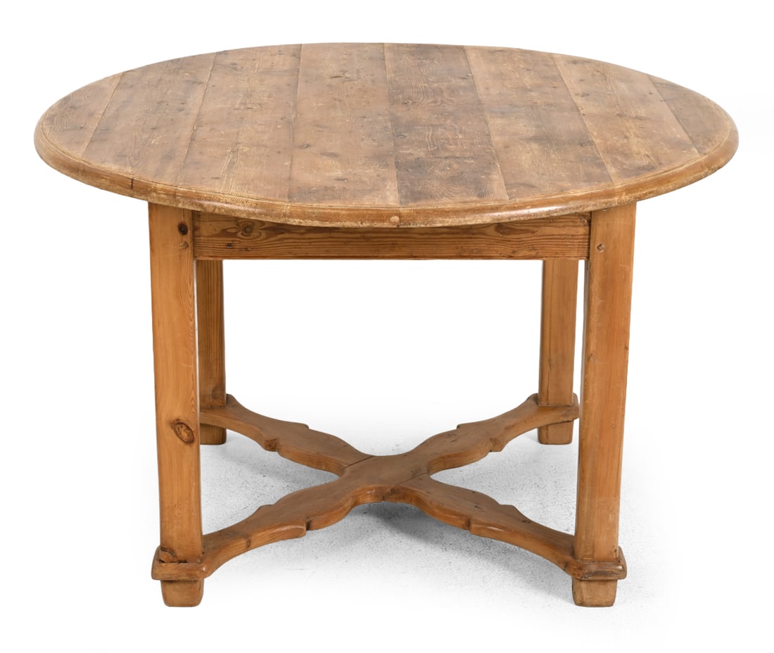RUSTIC PINE BREAKFAST OR SIDE TABLE - 2