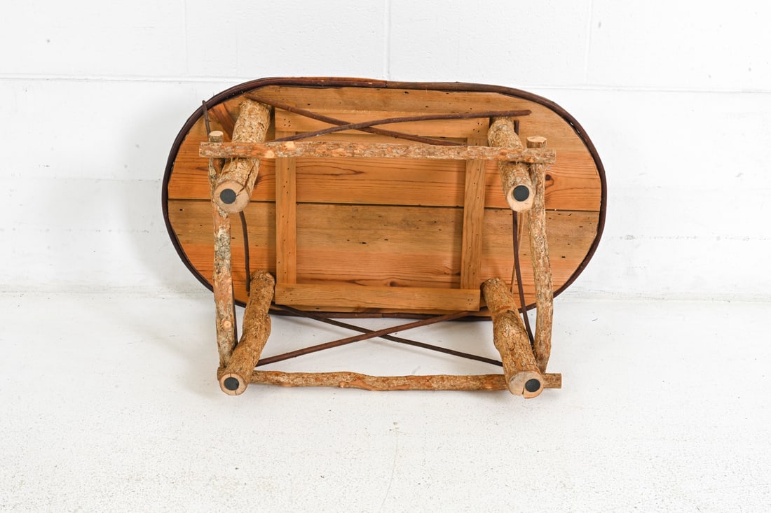RUSTIC WILLOW & TWIG COFFEE TABLE - 12