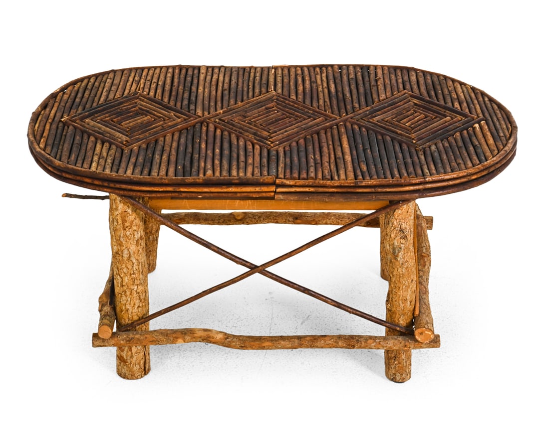 RUSTIC WILLOW & TWIG COFFEE TABLE - 2