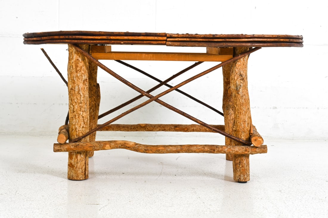 RUSTIC WILLOW & TWIG COFFEE TABLE - 4