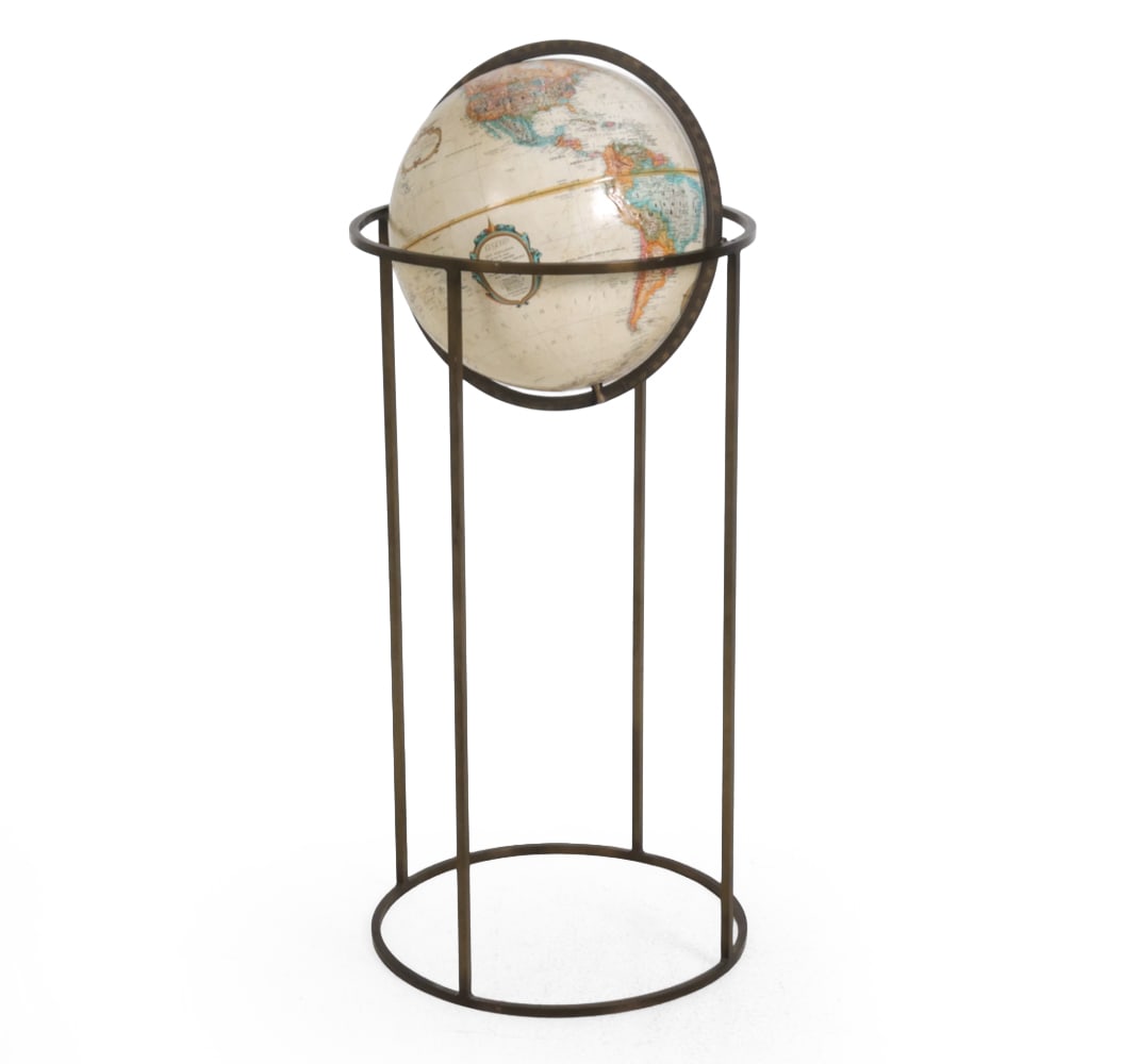 MCCOBB STYLE REPLOGLE ORBITING GLOBE - 2