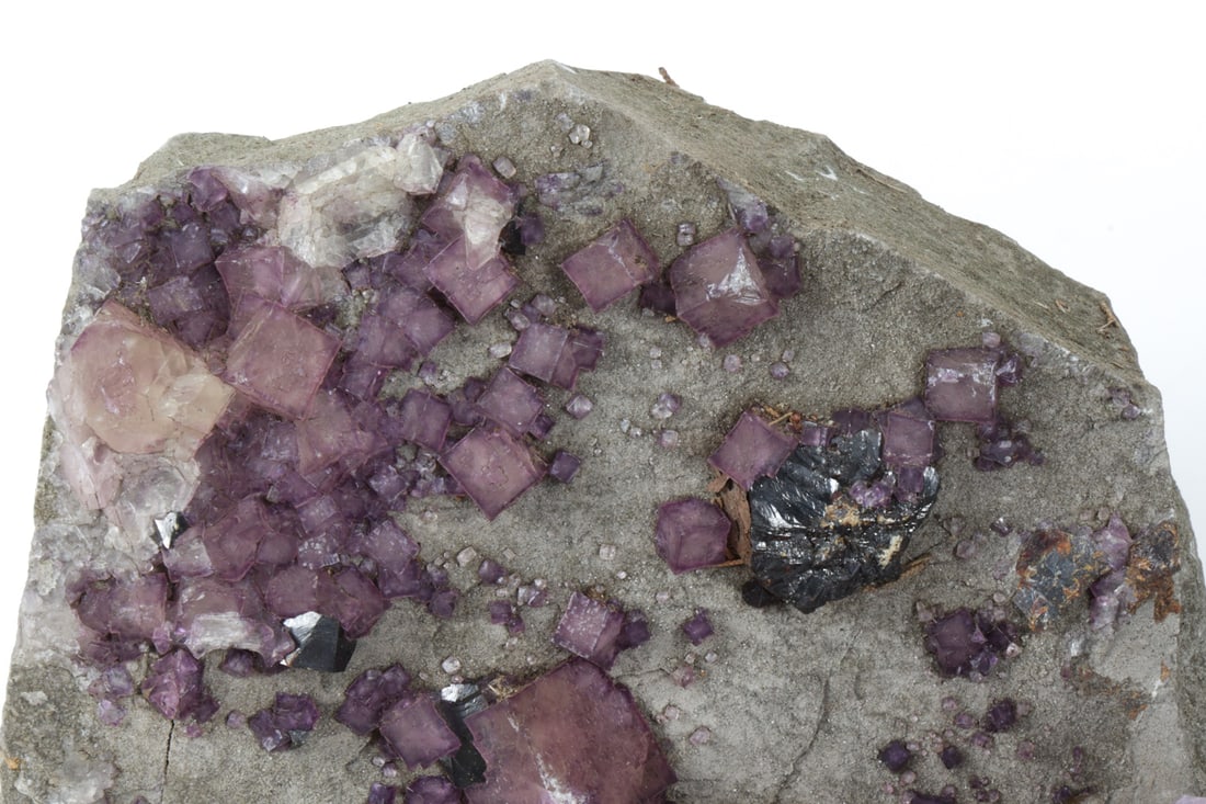 RAW AMETHYST CLUSTERS GROUPING - 4