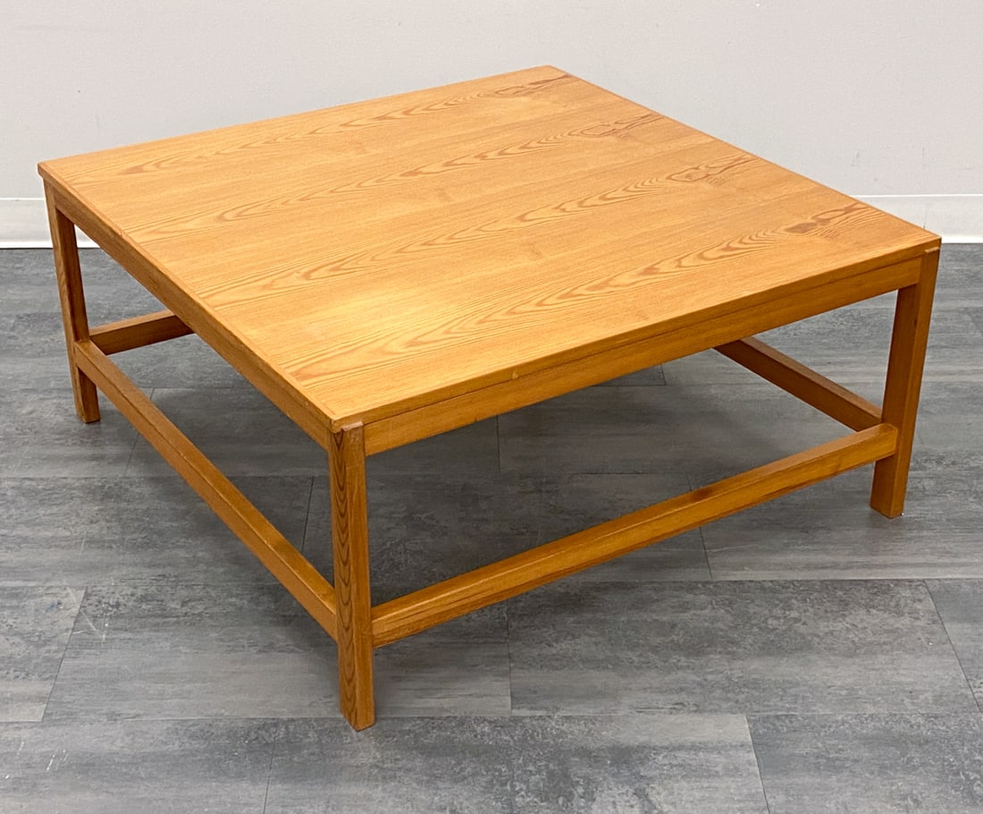 SOREN HOLST STYLE DANISH PINE COFFEE TABLE 1970S (1 of 13)