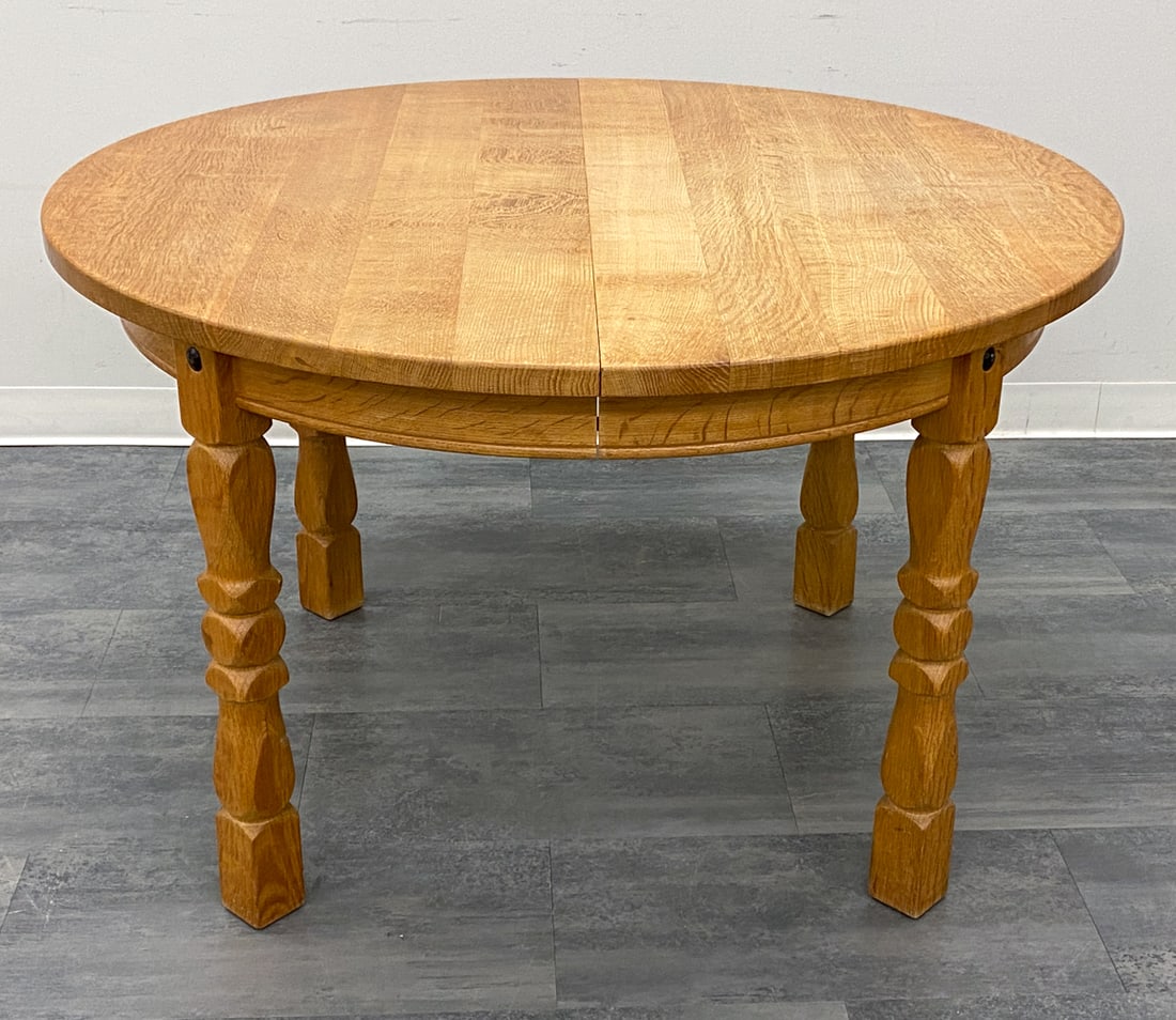STYLE OF KJAERNULF DANISH OAK DINING TABLE 1970S (1 of 14)