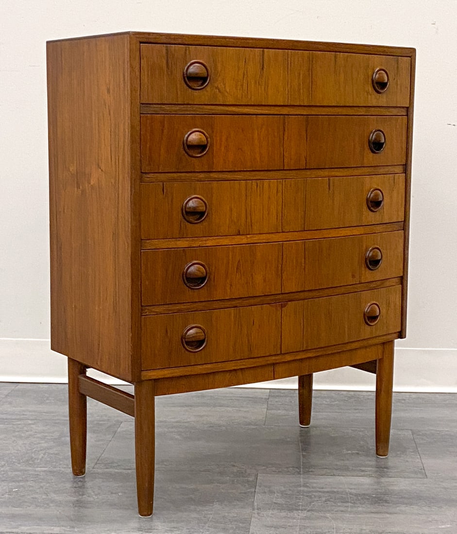 KAI KRISTIANSEN DANISH TEAK CHEST OF DRAWERS (1 of 13)