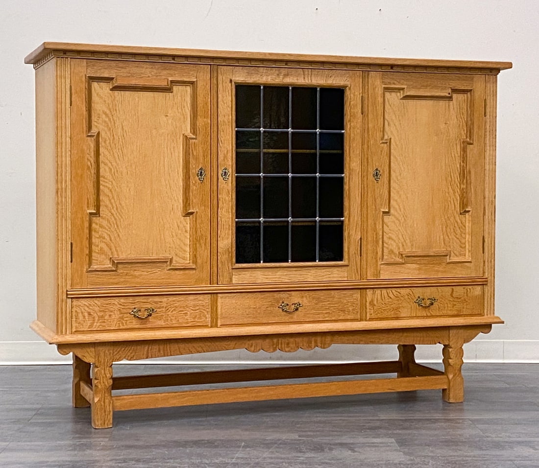 STYLE OF KJAERNULF DANISH OAK SIDEBOARD C. 1970S (1 of 15)