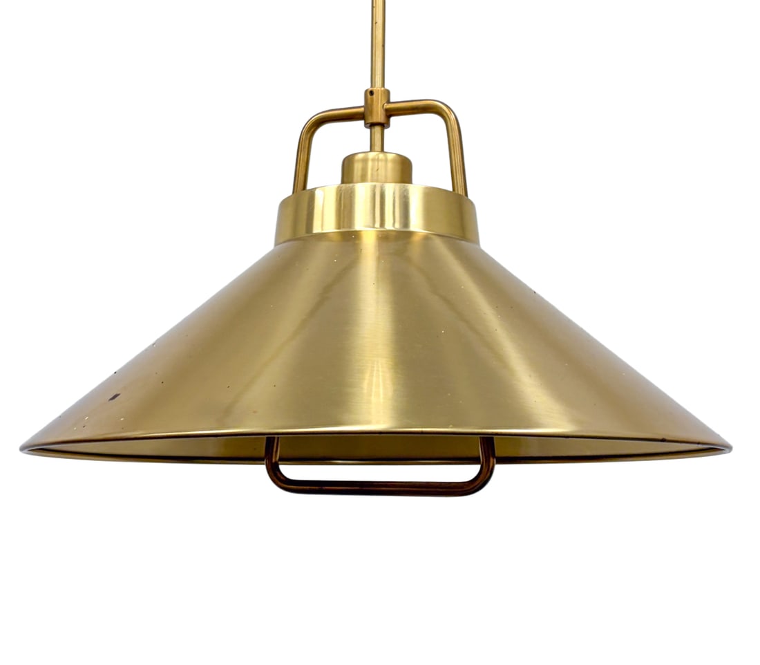 FRITZ SCHLEGEL FOR LYFA "P295" BRASS PENDANT LAMP (1 of 1)