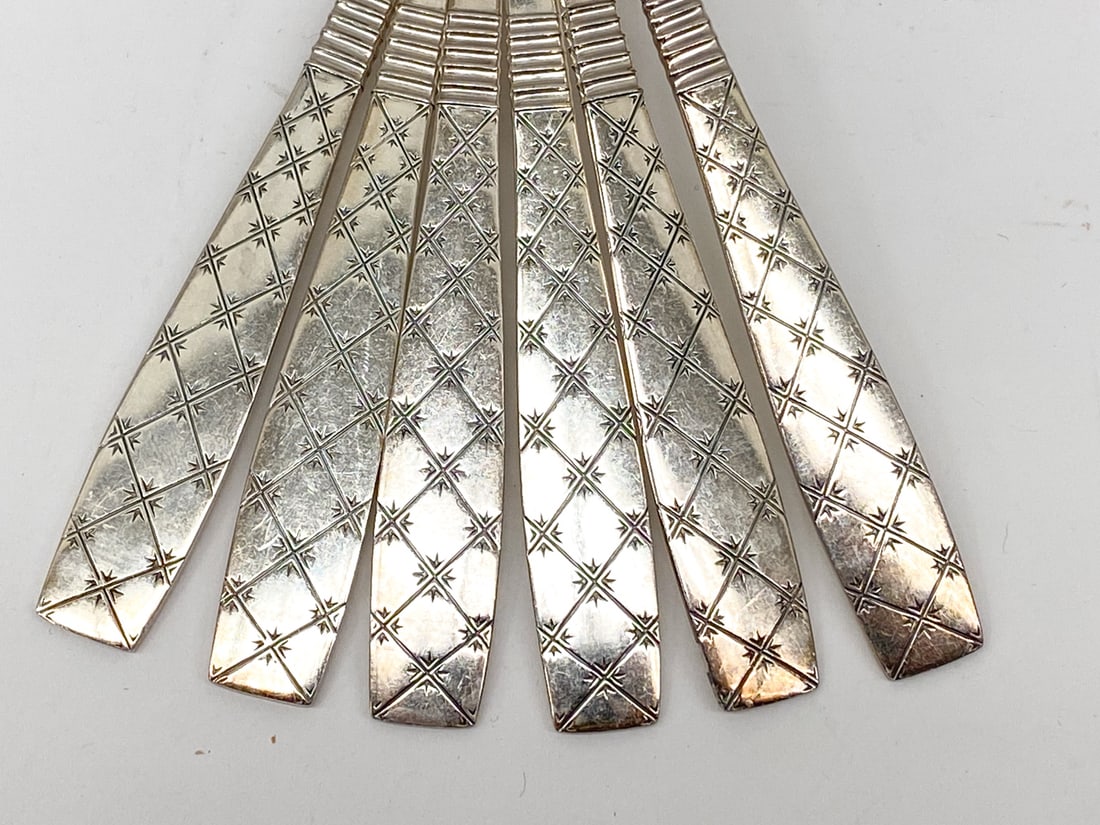 JENS H. QUISTGAARD SILVERPLATE FLATWARE GROUPING - 10