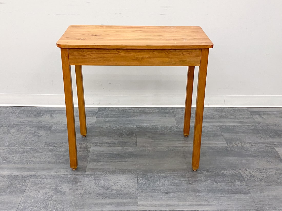 SWEDISH PINE SIDE TABLE C. 1960S - 10