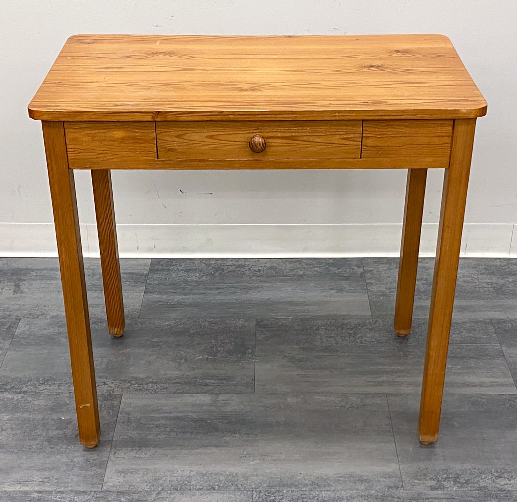 SWEDISH PINE SIDE TABLE C. 1960S - 2