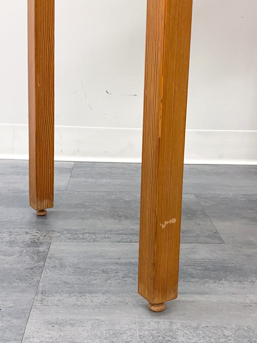 SWEDISH PINE SIDE TABLE C. 1960S - 4