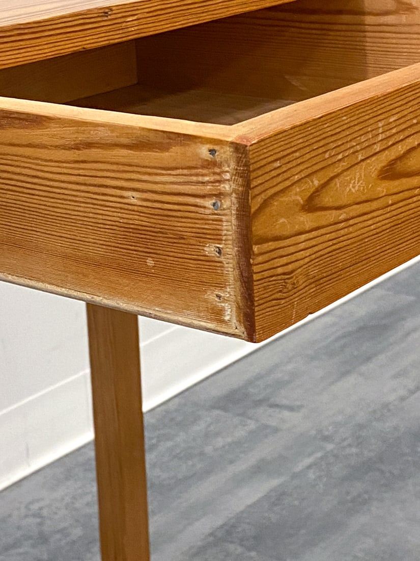 SWEDISH PINE SIDE TABLE C. 1960S - 8