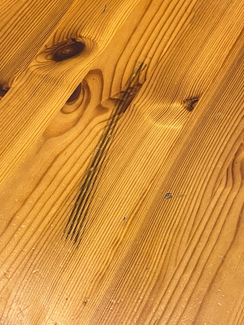 SWEDISH PINE DINING TABLE C. 1960S - 10