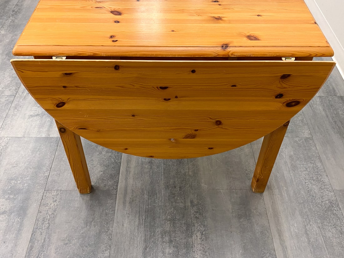 SWEDISH PINE DINING TABLE C. 1960S - 11