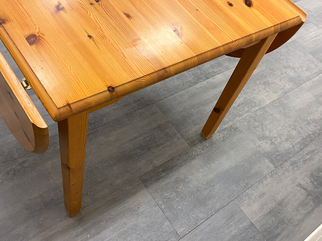 SWEDISH PINE DINING TABLE C. 1960S - 12