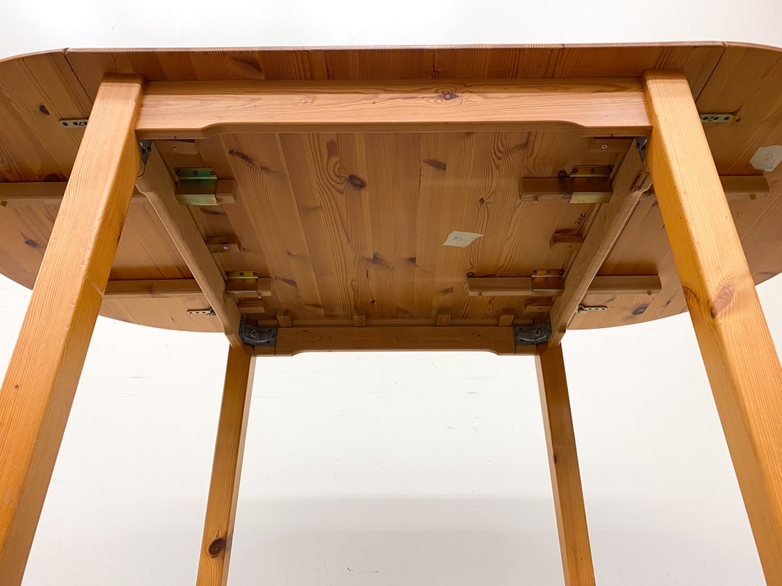 SWEDISH PINE DINING TABLE C. 1960S - 17