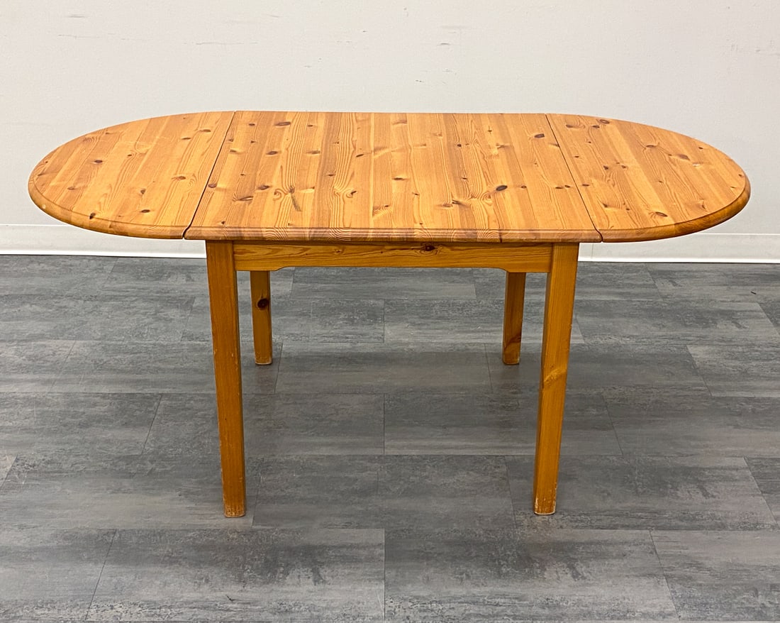 SWEDISH PINE DINING TABLE C. 1960S - 2