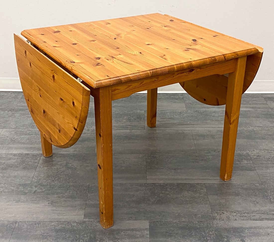 SWEDISH PINE DINING TABLE C. 1960S - 3