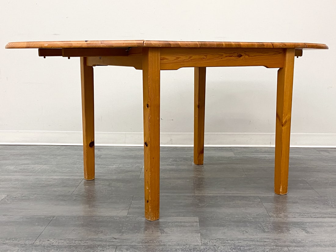 SWEDISH PINE DINING TABLE C. 1960S - 6