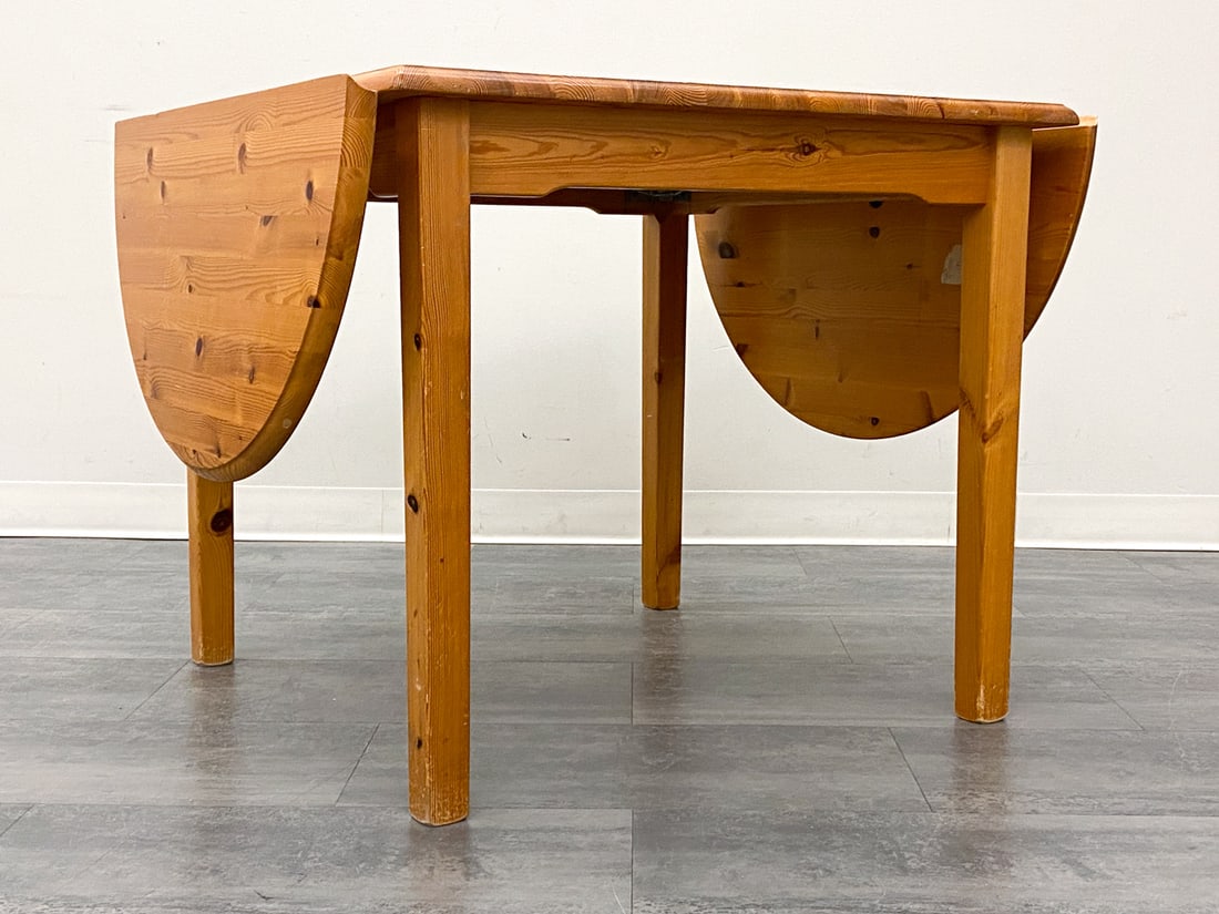 SWEDISH PINE DINING TABLE C. 1960S - 8
