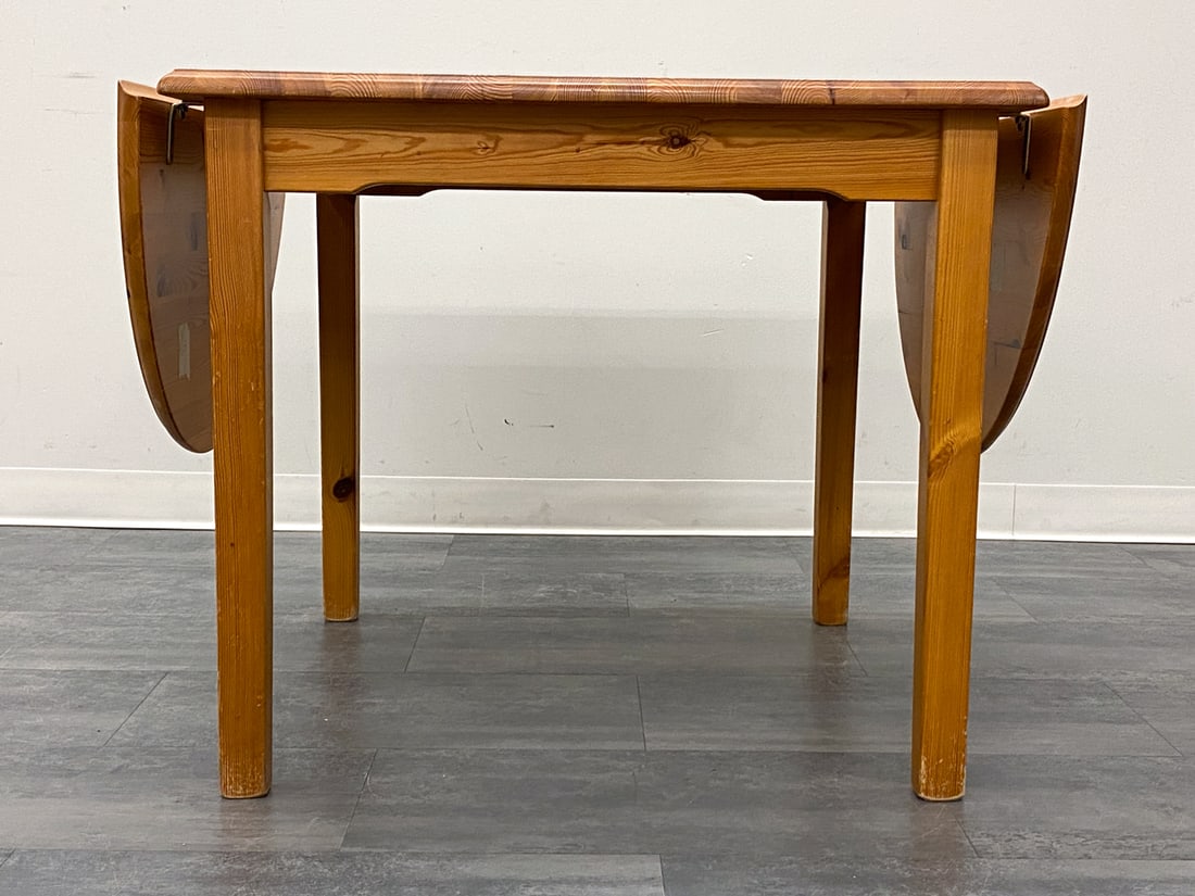 SWEDISH PINE DINING TABLE C. 1960S - 9