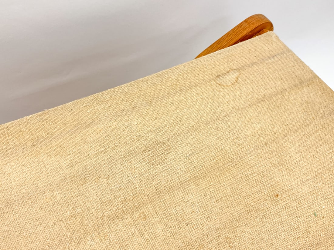 SCANDINAVIAN PINE FOLDING STOOL - 9