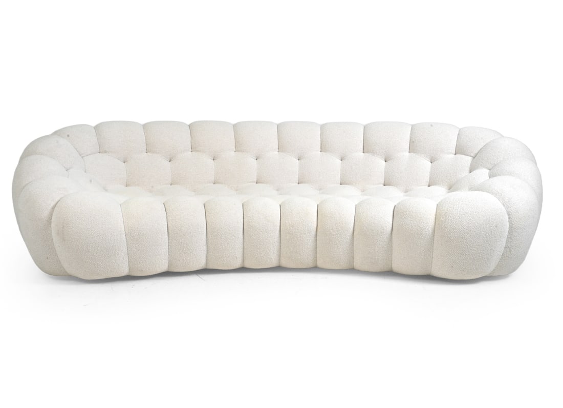ROCHE BOBOIS BUBBLE BOUCLE SOFA - 4