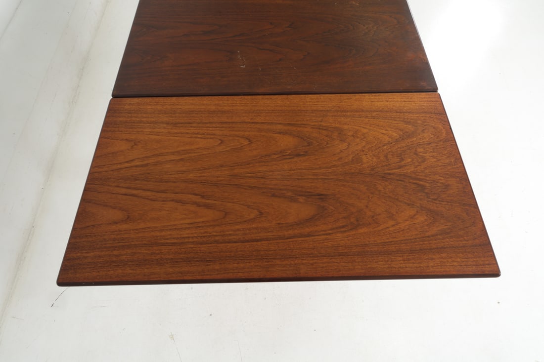 DUX SWEDISH TEAK EXTENDING DINING TABLE C. 1960S - 10