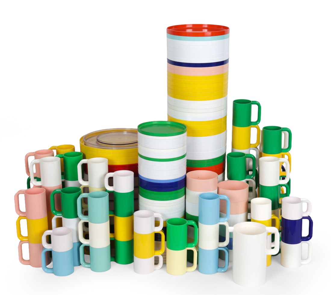 MASSIMO VIGNELLI FOR HELLER DINNERWARE C. 1960S (1 of 15)