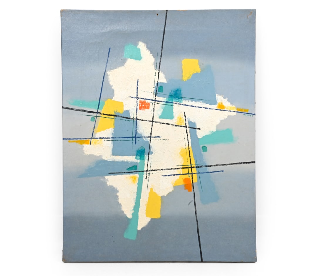 RODGER SELCHOW (1911-1994) ABSTRACT O/C (1 of 14)