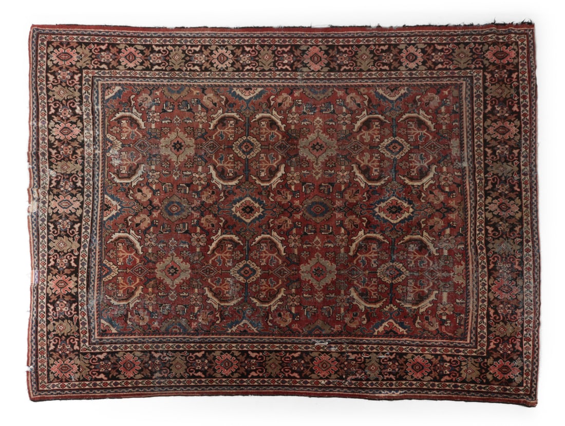 ANTIQUE PERSIAN MAHAL RUG C. 1920S (1 of 13)
