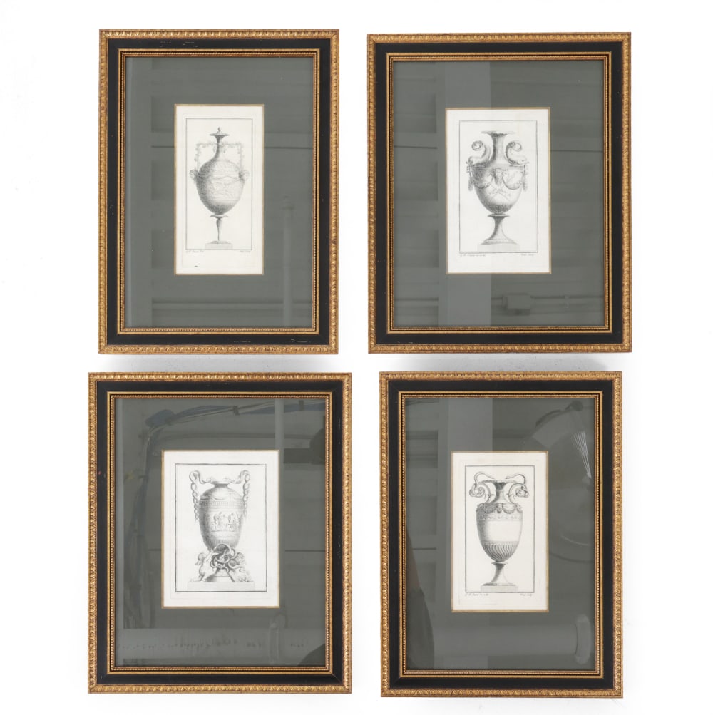 NEOCLASSICAL STYLE URN ENGRAVINGS (1 of 14)