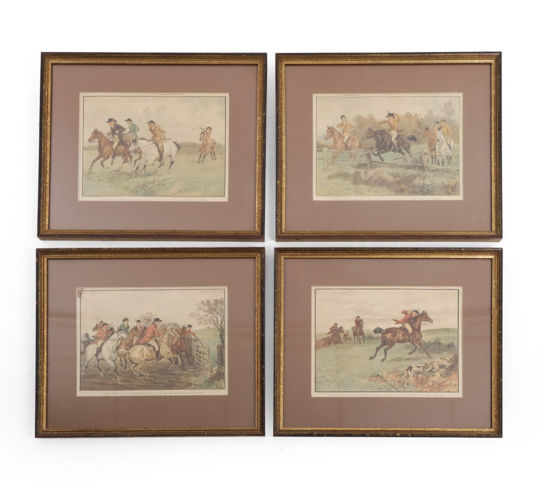 (4) RANDOLPH CALDECOTT (ENGLISH, 1846-1886) PRINTS (1 of 13)