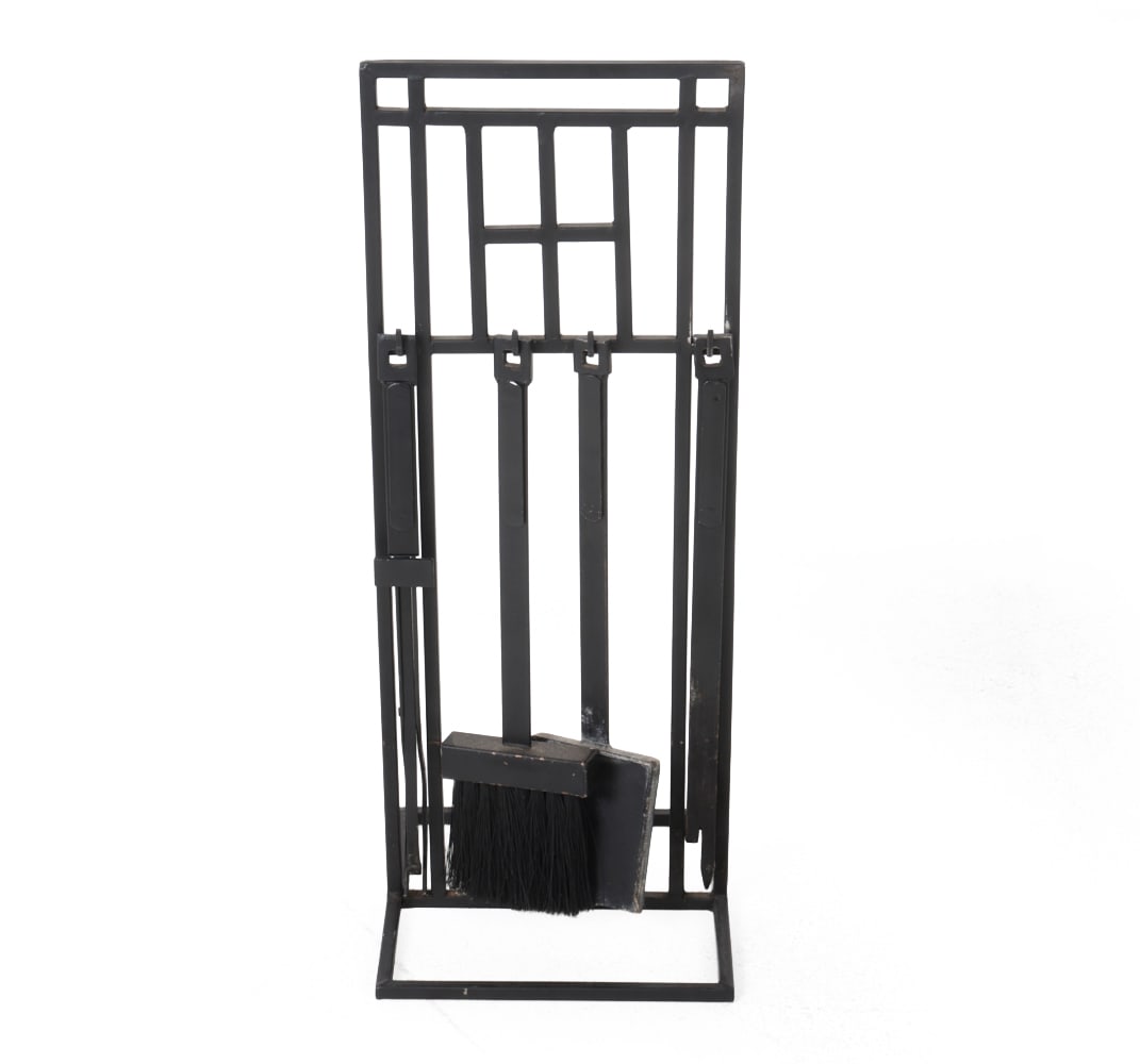 AFTER FRANK LLOYD WRIGHT FIREPLACE TOOLS - 2