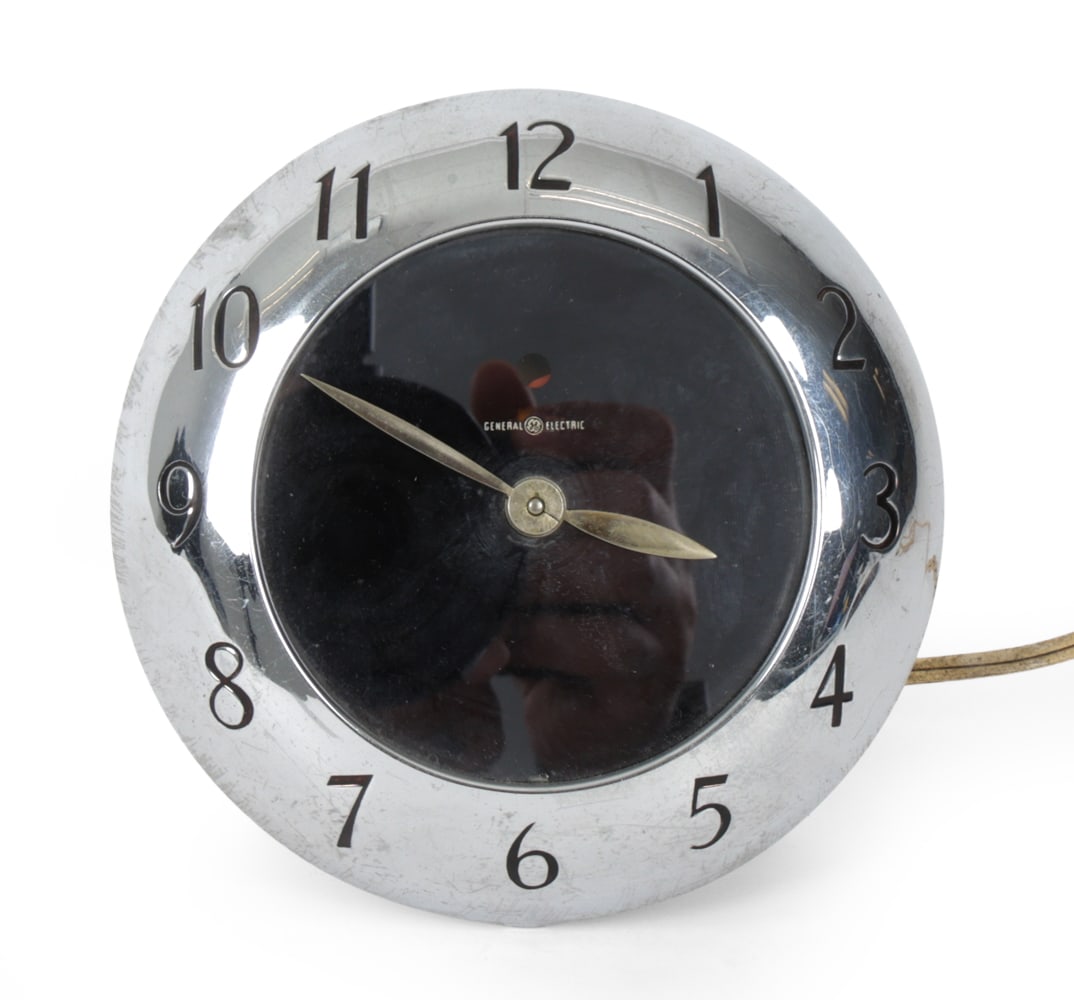 GENERAL ELECTRIC ART DECO TABLE CLOCK 1930S (1 of 11)