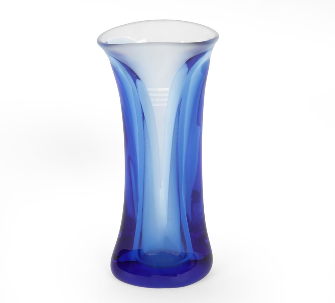 MICHEAL SHEARER ART GLASS VASE 1991 (1 of 12)