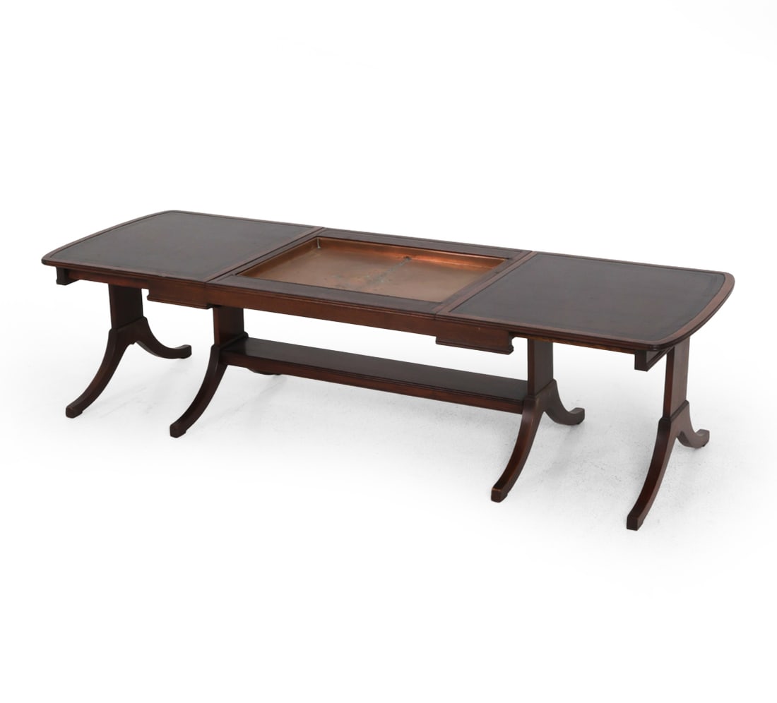 DUNCAN PHYFE STYLE MAHOGANY EXPANDING COFFEE TABLE (1 of 17)