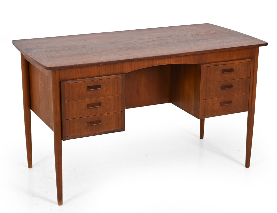 DANISH TEAK WRITING DESK C. 1960S (1 of 1)
