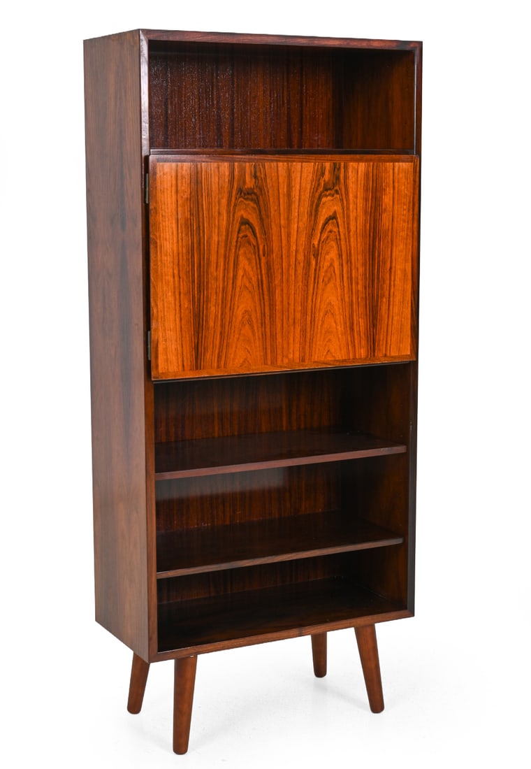 OMANN JUN DANISH ROSEWOOD BOOKCASE C. 1960S (1 of 10)