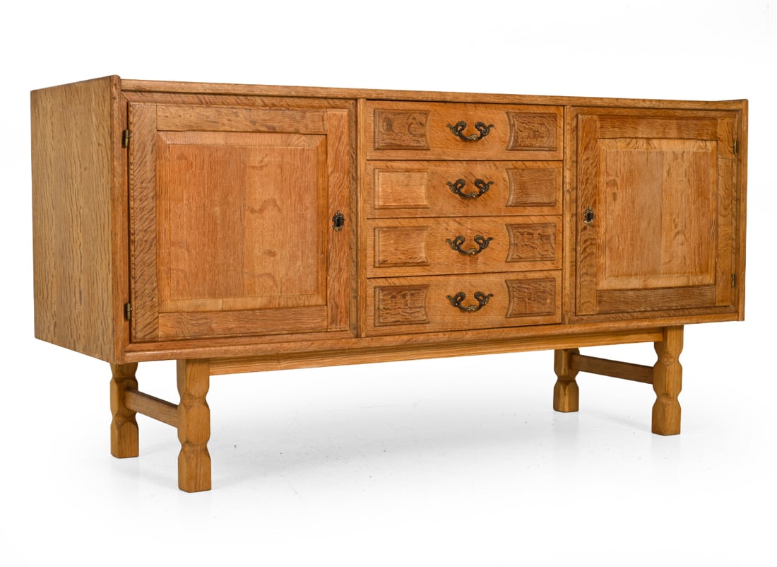 KJAERNULF DANISH OAK SIDEBOARD C. 1960S (1 of 14)