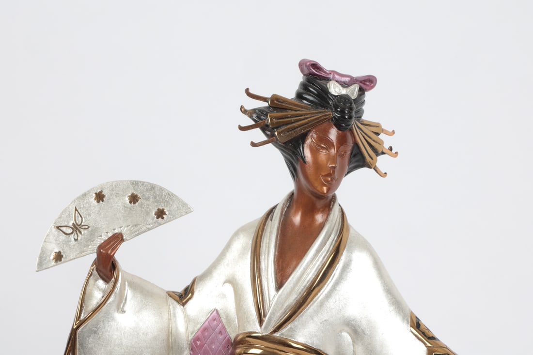 ERTE (RUSSIAN-FRENCH, 1892-1990) BRONZE SCULPTURE - 3