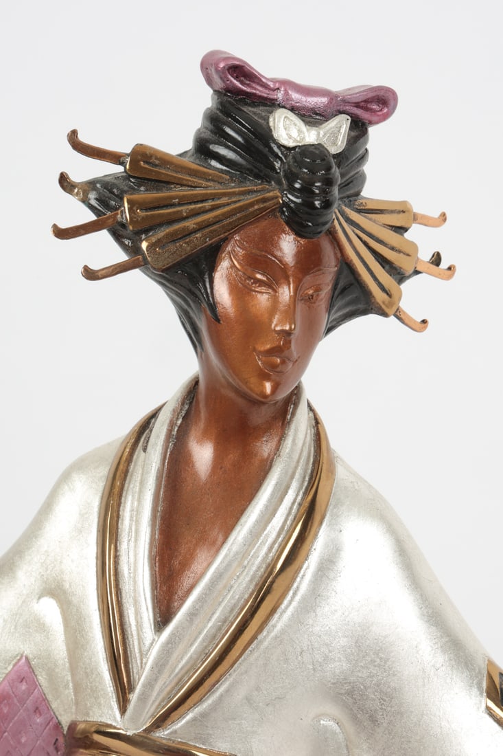 ERTE (RUSSIAN-FRENCH, 1892-1990) BRONZE SCULPTURE - 7