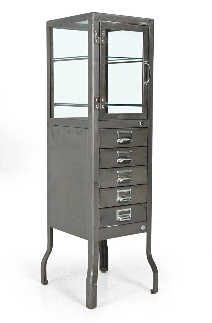 RESTORATION HARDWARE METAL PHARMACY CABINET (1 of 12)