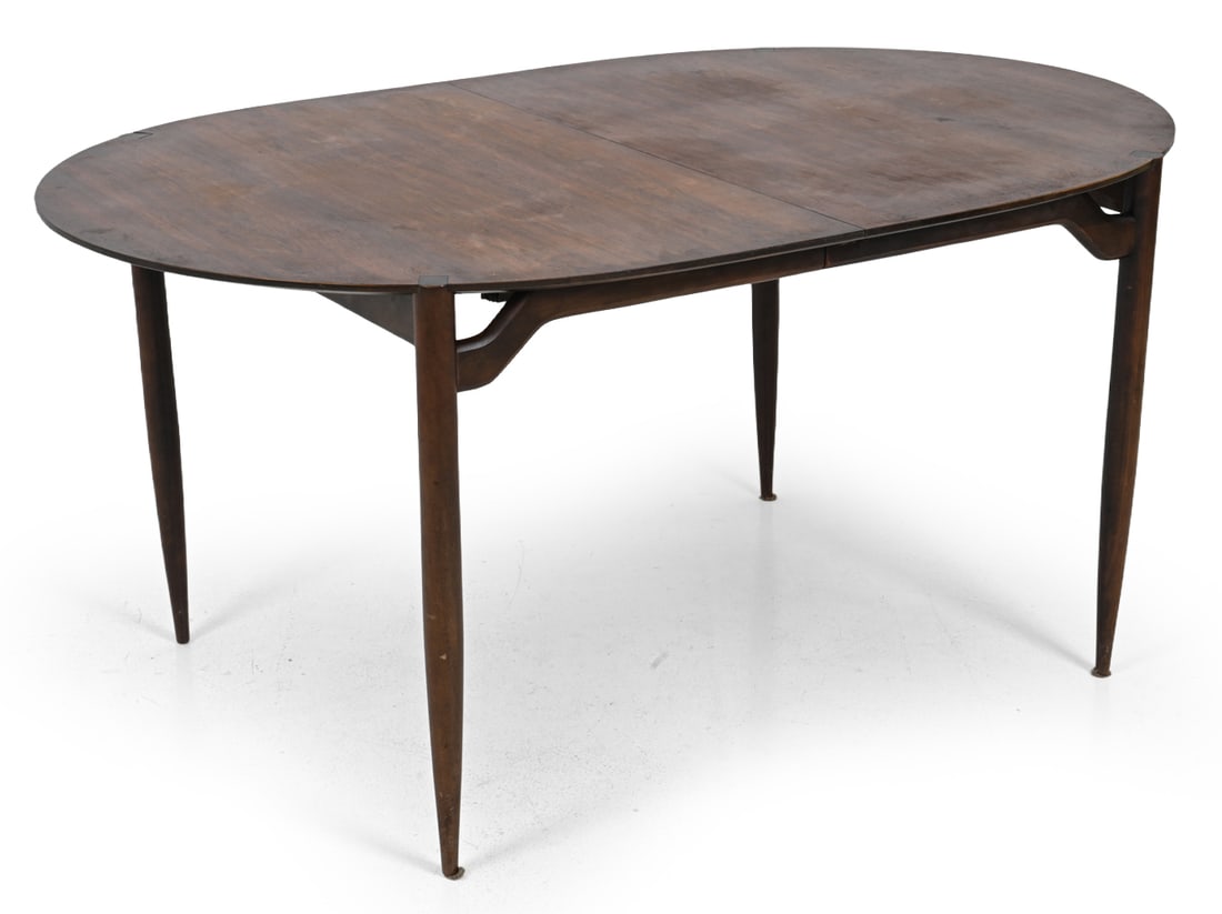 STYLE OF KAI KRISTIANSEN ROSEWOOD DINING TABLE (1 of 20)