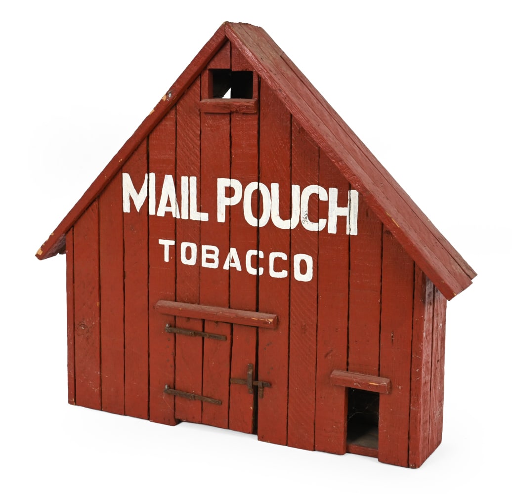 BLOCH BROTHERS MAIL POUCH TOBACCO BARN SCULPTURE (1 of 16)