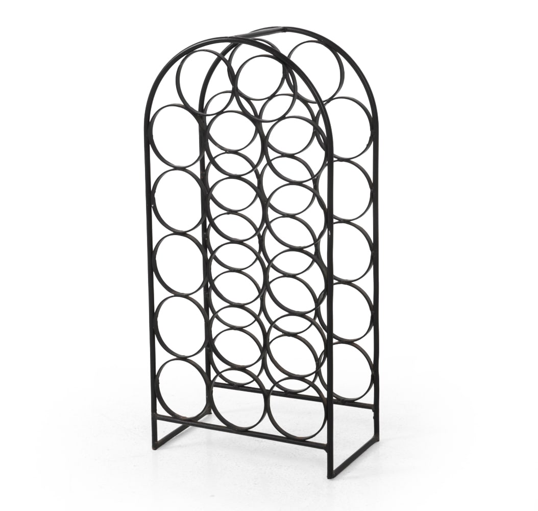 ARTHUR UMANOFF 17 BOTTLE WINE RACK C. 1960S (1 of 10)