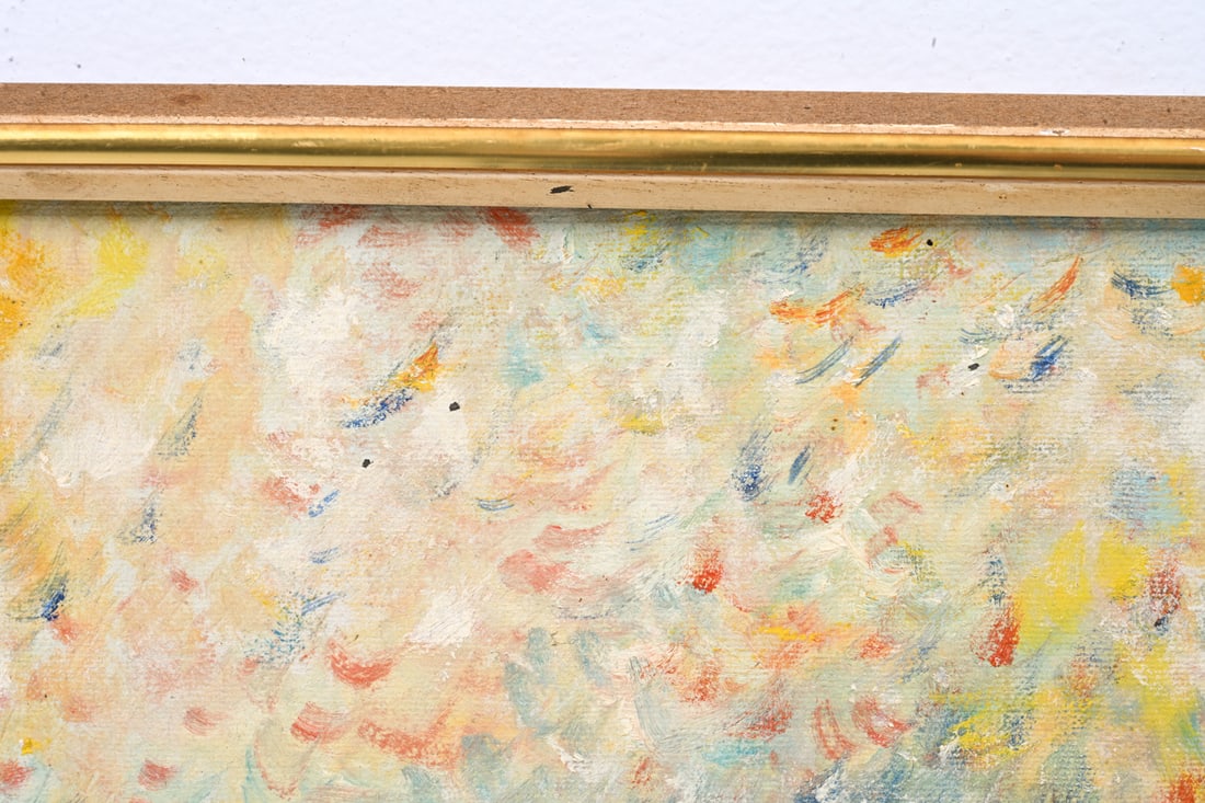 POST-IMPRESSIONIST HARBOR SCENE A/C - 6