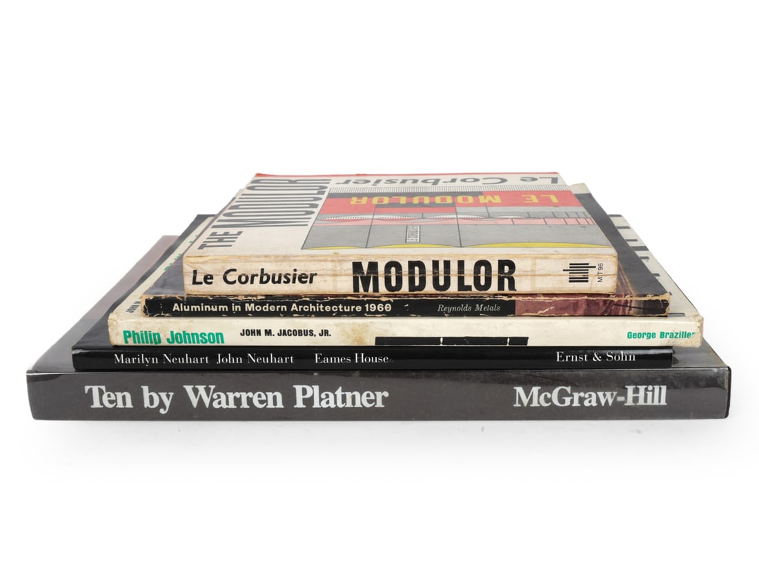 ARCHITECTURE BOOKS INCL. SIGNED PHILIP JOHNSON (1 of 10)